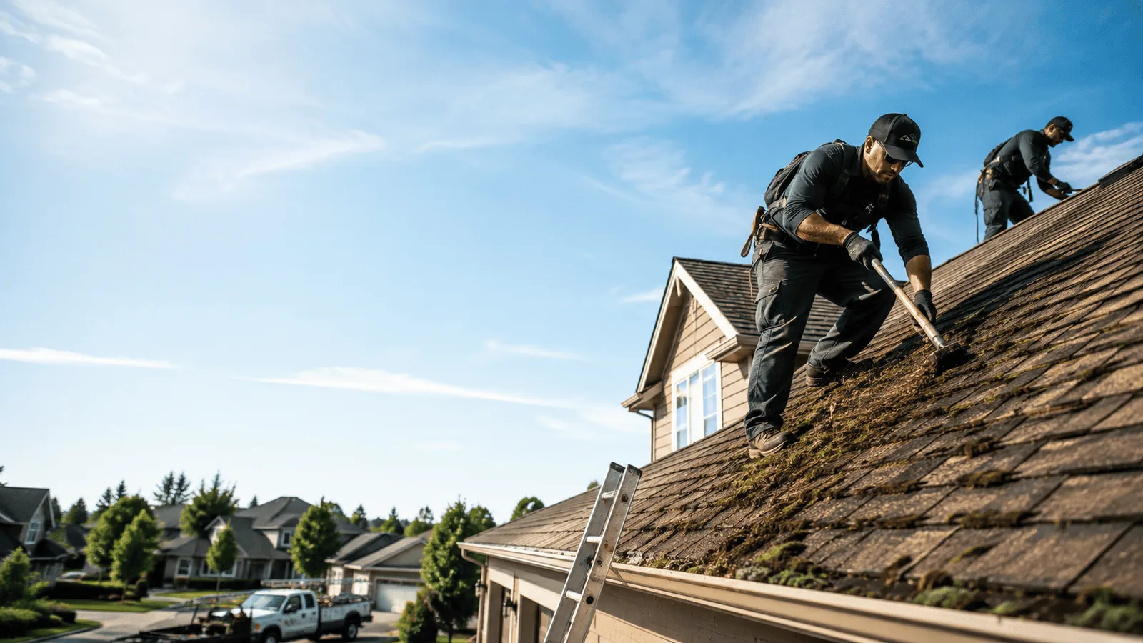 Roof Moss Removal in Winnetka, IL near me